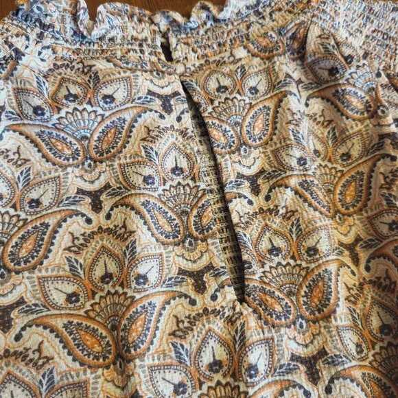 Melloday ~ Size XL ~ Smocked ~ Sleeveless Top ~ NWOT - Picture 8 of 9